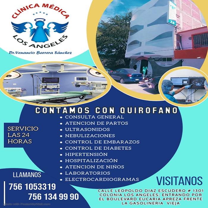 clinica medica los angeles - Hecho con PosterMyWall